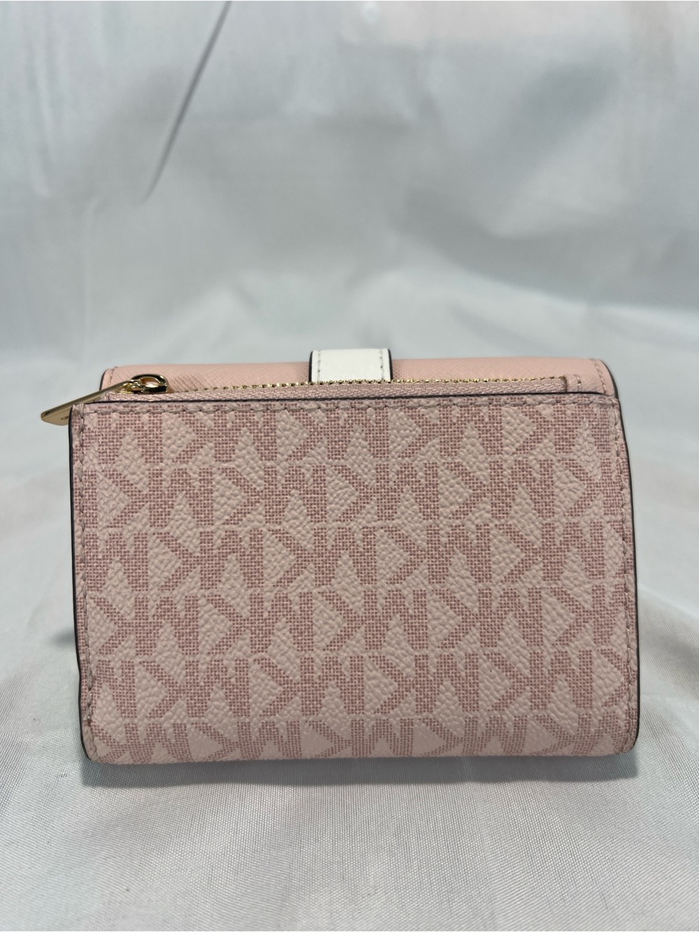 Michael Kors Cecily Soft Leather Shoulder Bag + Matching MK Wallet Pink Set - Picture 14 of 16